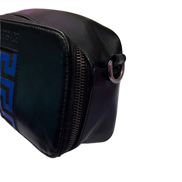 Versace Black and Blue Crossbody Bag - Picture 3 of 15